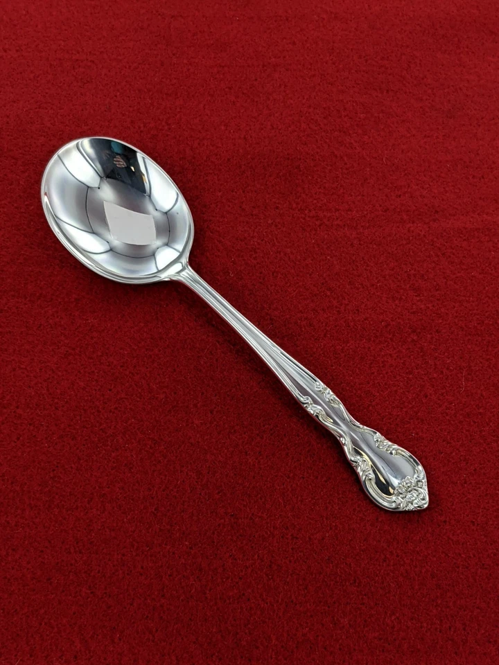 Cuchara sopera Easterling 1944 American Classic plata esterlina 6 1/4" Foto 3 de 4