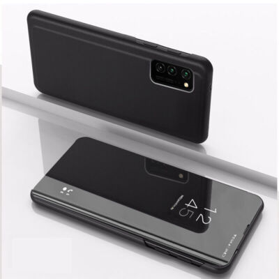 For Samsung Galaxy Phone Luxury Clear View Mirror Leather Flip Stand Case Cover