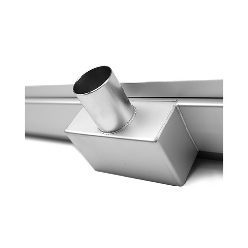 Edelstahl Duschrinne Bodenablauf Ablaufrinne Duschablauf Ablauf SchwarzGlas 60cm - Bild 7 von 9