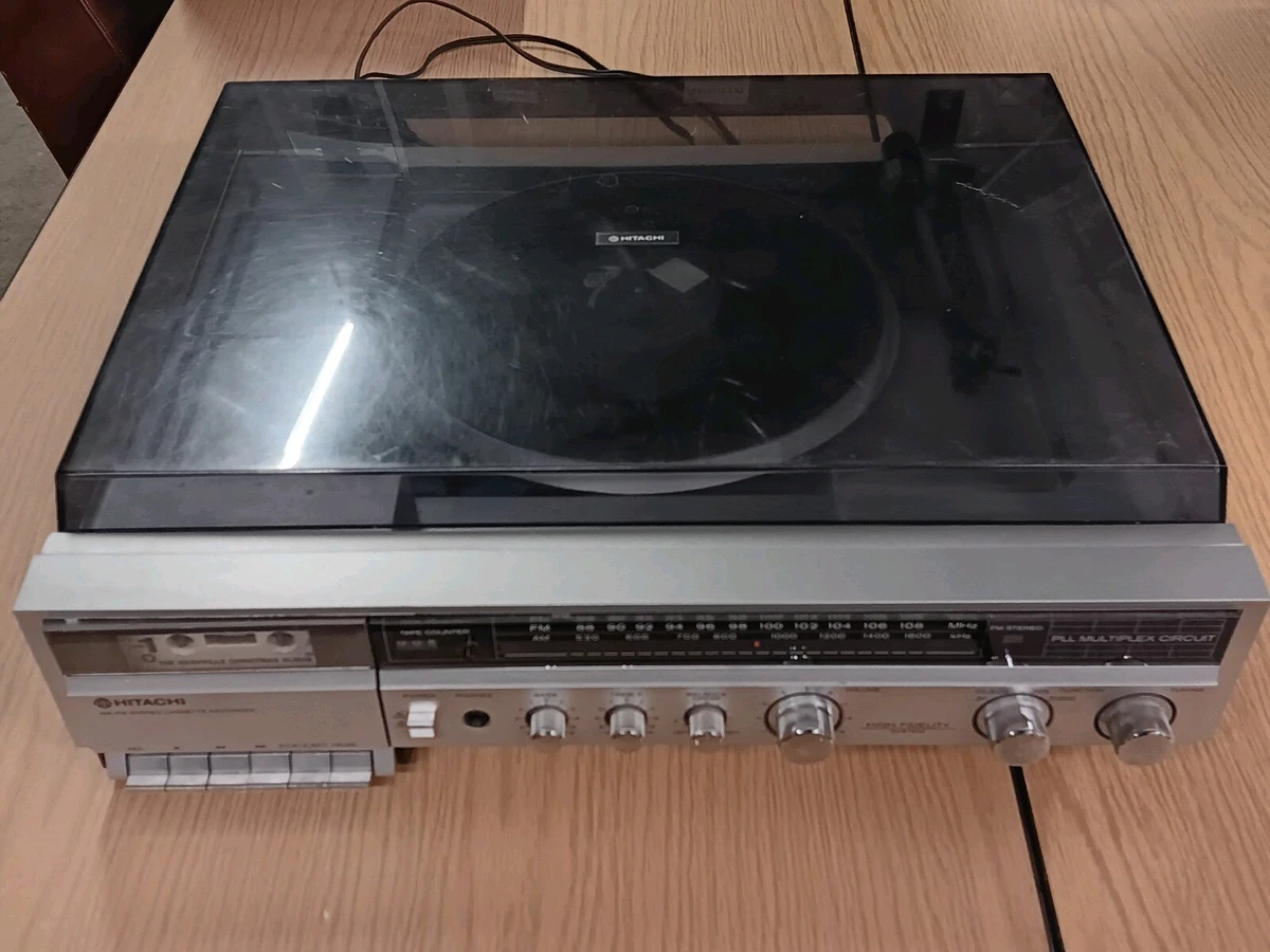 HITACHI ソリッドステートステレオカセット Vintage Hitachi AM/FM Stereo Cassette Record Player SDT-9341H | eBay