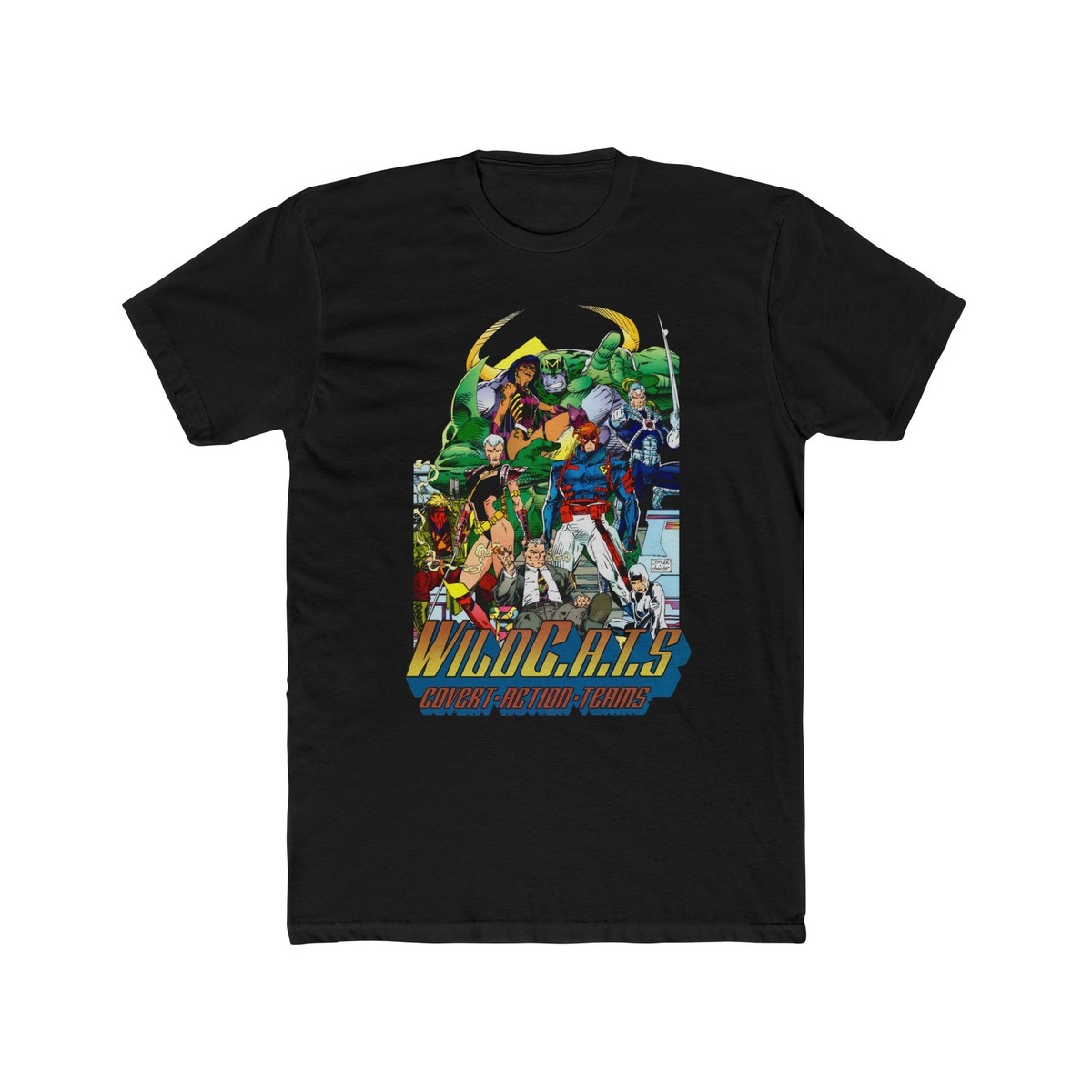 Jim Lee Wildcats T-Shirt Image Comics Vintage Style Jim Lee comic