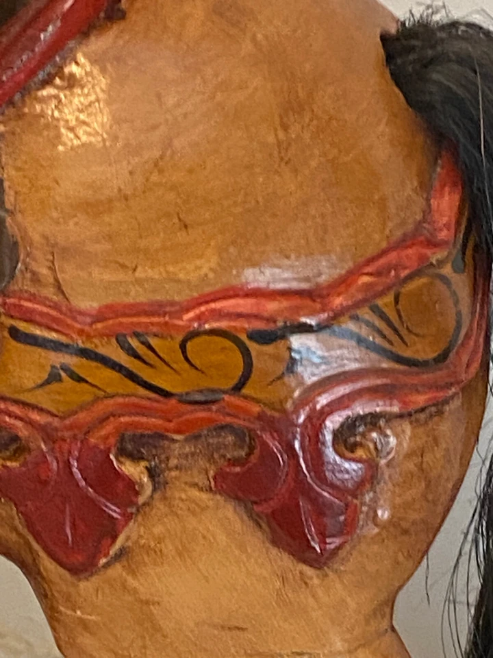 ANTIKES SCHAUKELPFERD VOLL-HOLZ HANDBEMALT TOLLE DEKO AUCH ZUM BENUTZEN - Bild 4 von 4