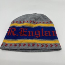 C.FR.England Knit Beanie Grey Multicolor