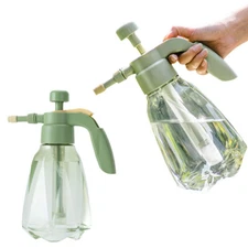 1.5L Watering Can Manual Air Pressure Bottle Large High Pressure Nozzle Garden