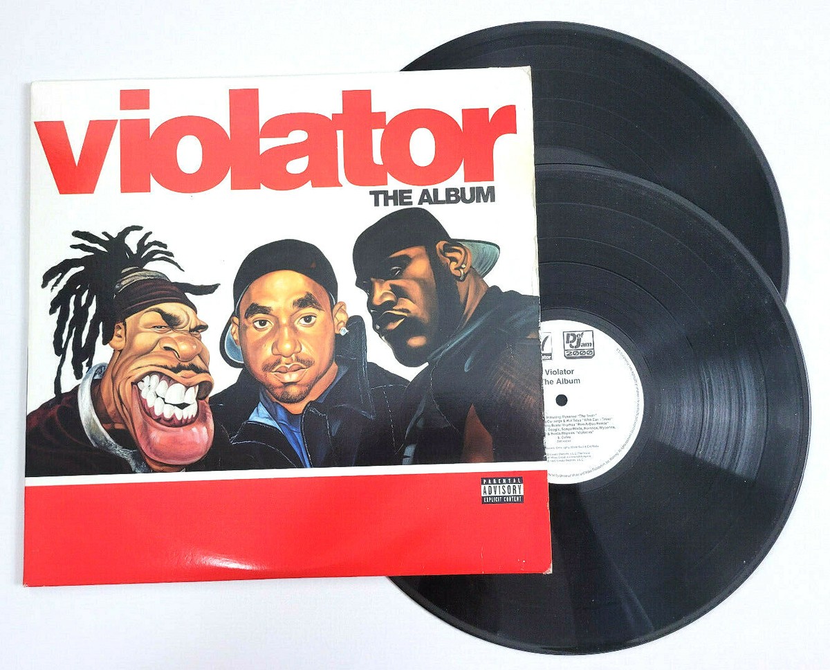 VARIOUS ARTISTS - VIOLATOR THE ALBUM - HIP HOP ALBUM (1999) *PROMO