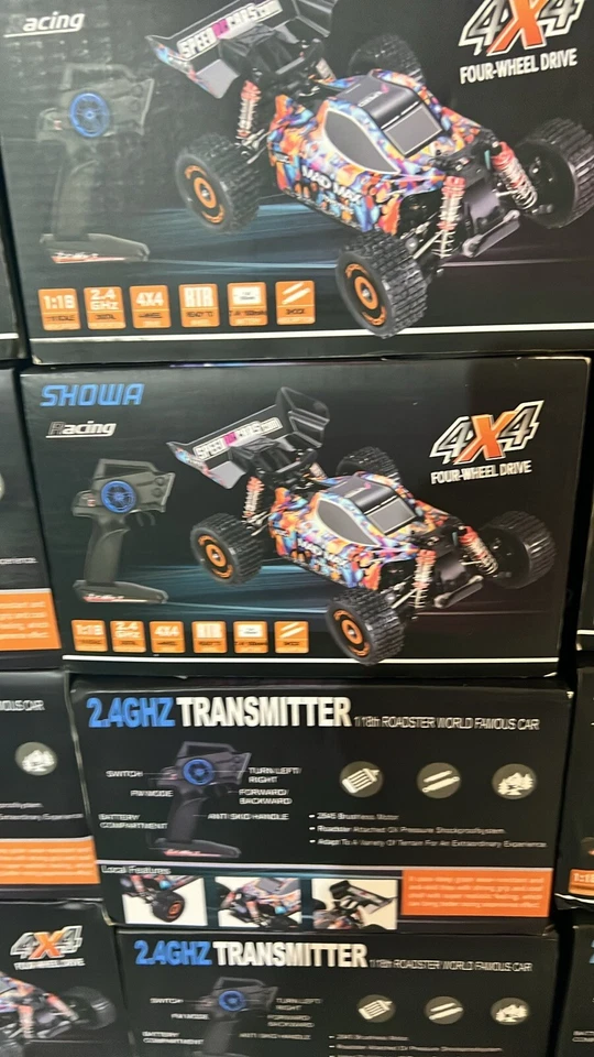 Buggy radiocontrol WLTOYS 184016 ALTA VELOCIDAD 75 KM/H (45 MPH) 4x4 2,4 G carreras sin escobillas nuevo Foto 3 de 3