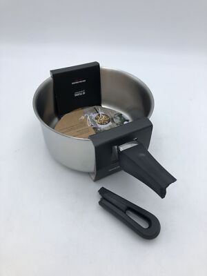 Beka Polo Stielkasserolle Edelstahl 16 cm, Induktionsgeeignet, Spülmaschinenfest
