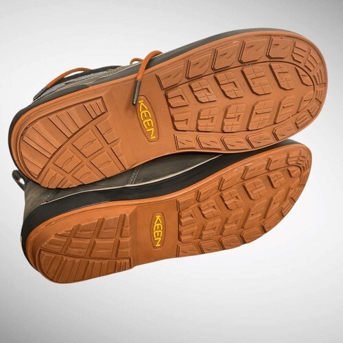 Stivali da neve donna Keen Elsa II in pelle stringati trapuntati alla caviglia pioggia nuovi senza etichette taglia 11