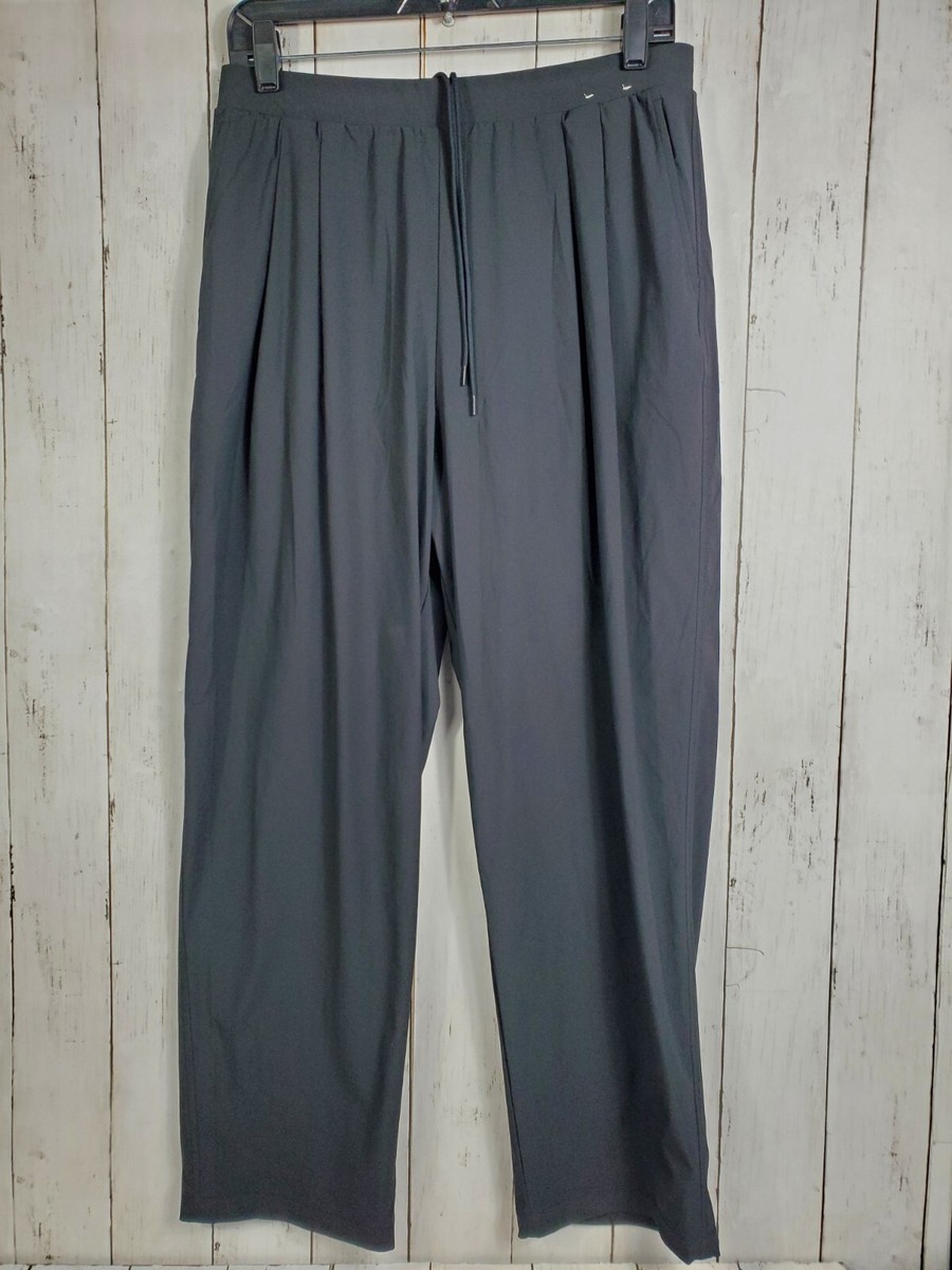UNIQLO Nylon Ultra Stretch Tapered PantsWomens XL Black