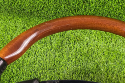 Lexus GS430 SC430 1998-2004 Wooden Genuine Leather Steering wheel Black Oem used - Picture 4 of 20