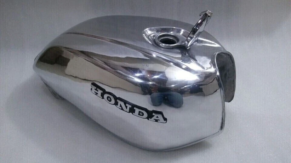 Honda CB750K CB 750K Cafe Racer Gas Fuel Petrol Tank 1978 Aluminium Alloy - Imagem 2 de 4