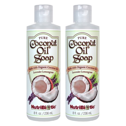 NutriBiotic Pure Coconut Oil Soap, Lavender Lemongrass - Certified Organic - 第 2/8 張圖片