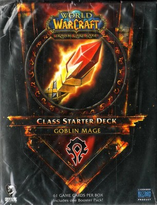 WOW WORLD OF WARCRAFT Class Starter Deck - Goblin Mage NEU SEALED ENG