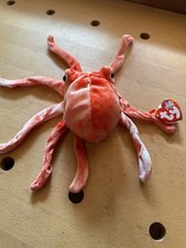 2000 TY Beanie Babies WIGGLY The OCTOPUS / SQUID MWMT D.O.B. 1/25/2000 Style4275