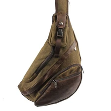 Hebetag Canvas Sling Bag Backpack Crossbody Shoulder Chest Pack for Men Women...