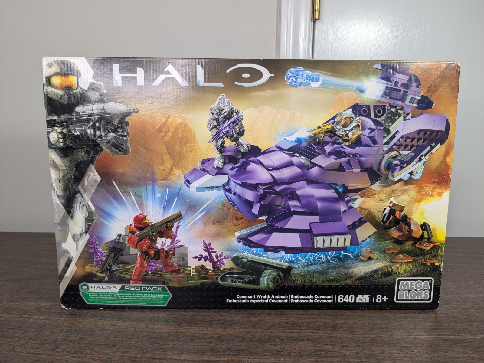 Mega Bloks Construx Halo Covenant Wraith Ambush DPJ93 2016 New Sealed Box 