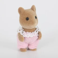 Sylvanian Meadows mouse baby figure. mice vintage standing Calico Critters