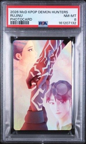 💜 RuJinu McDonald's x KPop Demon Hunters Collection PSA 8 Ultra Rare