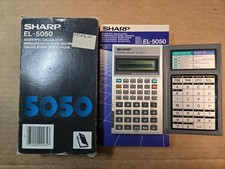 SHARP EL-5050 Vintage Scientific Calculator H...