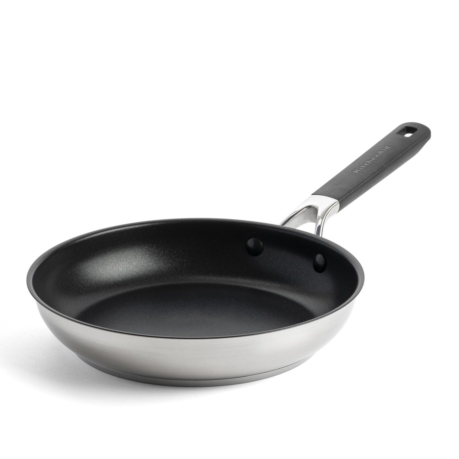 KitchenAid CC005701-001 Bratpfanne 24cm Edelstahl Pfanne Antihaftbeschichtung