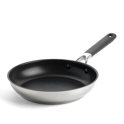KitchenAid CC005701-001 Bratpfanne 24cm Edelstahl Pfanne Antihaftbeschichtung