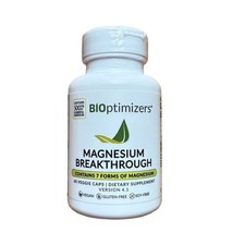 Bioptimizers Magnesium Breakthrough 7 essential forms 60 capsules 250mg hot sale