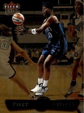 2002 Ultra WNBA #43 Vicky Bullett Gold Medallion