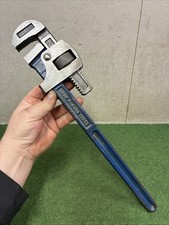 Original Record 18” Stilsons Or Pipe Wrench, Made In England.