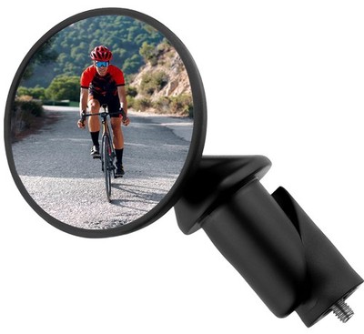CatEye BM-45 Lenkerendenspiegel: klare Rückansicht für Radfahrer; ONE SIZE, schwarz 