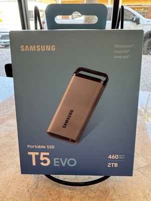 Sealed New Samsung T5 EVO 2TB SSD