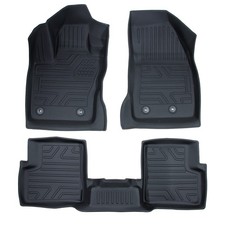 Premium Floor Mats Liners for Jeep Renegade 2015-2024 Black Front and Rear