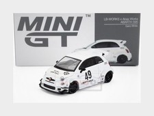 1:64 MINI-GT Fiat 500 Abarth 595 #49 Lb-Works X Abas Works Lhd 2024 MGT00809-L M
