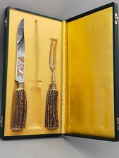 Wüsthof Solingen cutlery – carving cutlery with stag handle