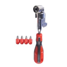 Right Angle Drill Adapter 105 Degree for Use with For Screwdriver Bits Power