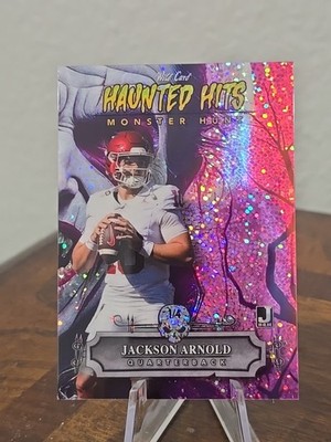 2024 JACKSON ARNOLD W.C. HAUNTED HITS PURPLE SPARKLE DRACULA #HHD-JA 1/4 AUBURN