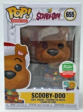 Funko Pop! Animation Scooby Doo #655 Funko Limited Edition Holiday #655 W/PP