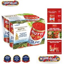 Gourmet Finely Chopped Italian Tomatoes - 4 x 400g, Ideal for Soups & Sauces