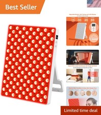 Red Light Therapy with Timing and 180  Adjustable Stand, Deep 660/850nm Near ...