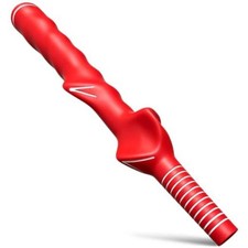 Golf Grip Trainer Aid Right Handed, Compact Swing Aid for Standard Clubs, 1 Red