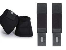 Professionals Choice Ballistic Overreach Bell Boots + Equifit Pastern Wraps