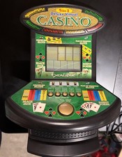 Vintage Excalibur Electronics 5 In 1 Deluxe Virtual Casino Mini Arcade