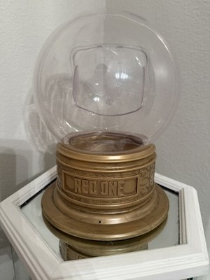 Snow Globe Lightup Popcorn & Candy Bucket   Red One