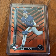 Jeff Hoffman 2025 Topps Update Series Holiday Base Foil Parallel #US9 Blue Jays