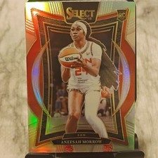 2025 Panini Select WNBA Aneesah Morrow Silver Prizm Rookie Connecticut Sun #42