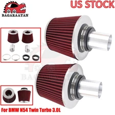 2.25" Cold Air Intake For BMW 5 Series E60 Sedan E61 Touring 535i/xi N54 3.0L 08