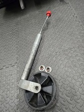 ALKO Jockey Wheel Assembly 48mm Plastic Wheel Caravan Trailer AL-KO