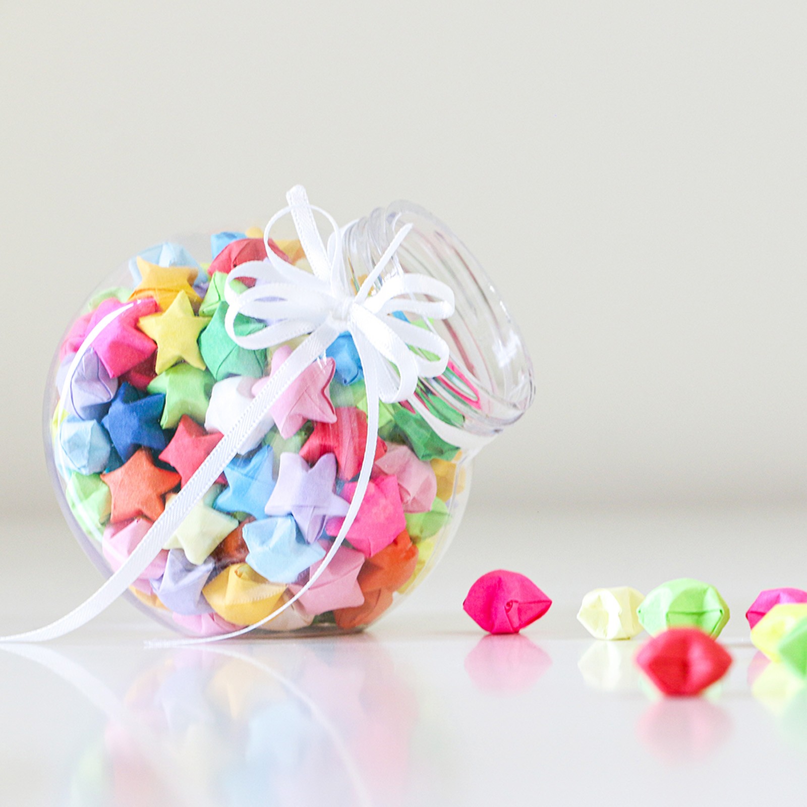 9.4x1/2" Origami Star Paper, 2700Pcs Star Paper Strip, Multicolored