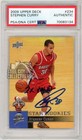 Stephen Curry 2009-10 Upper Deck Autograph "2x MVP" Rookie Card #234 PSA/DNA