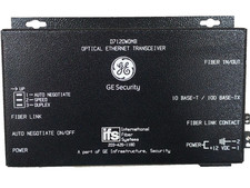 GE SECURITY D7120WDMB ETHERNET TRANSCEIVER