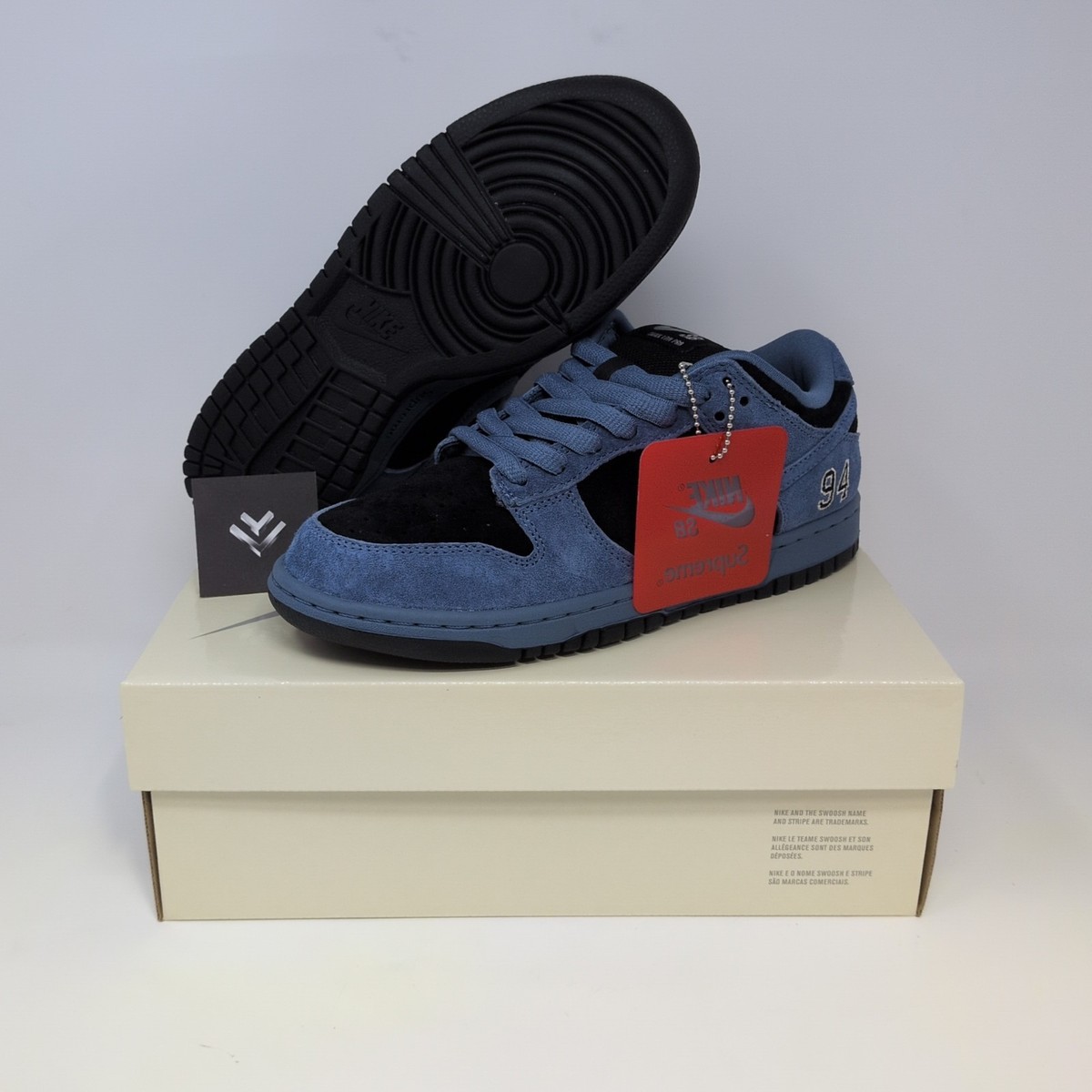 Nike SB Supreme 94 Dunk Low | Size 6 | Ocean Fog Blue | Brand New